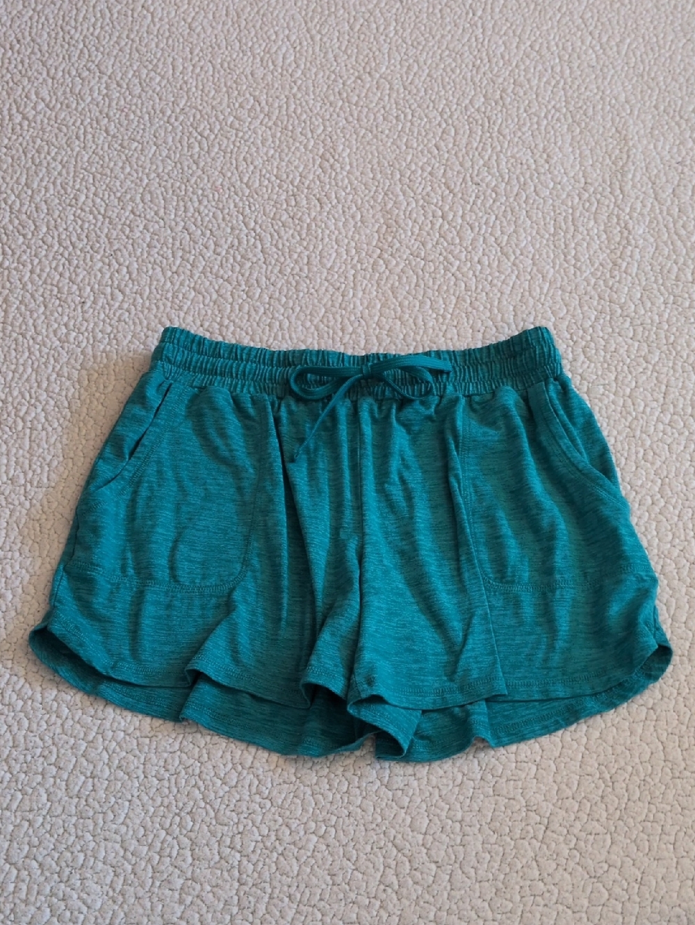St. John's Bay Relaxed Fit Soft Touch Elastic Waist Athleisure Shorts Cotton